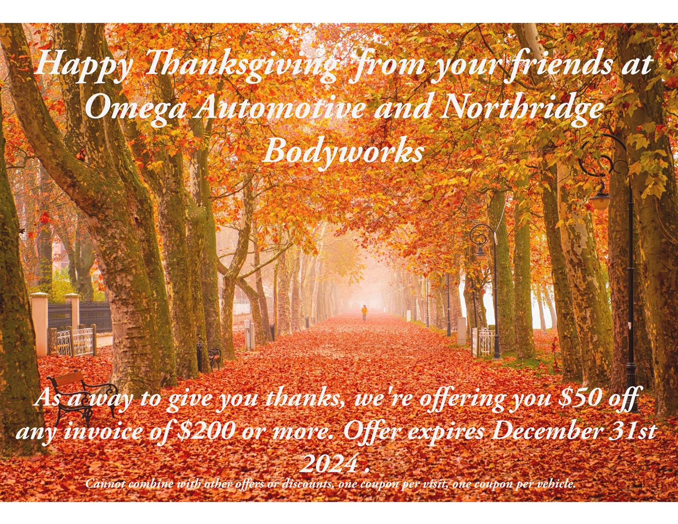 Thanksgiving Voucher 2024
